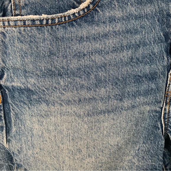 Zara High Rise Jean Shorts - Picture 5 of 5